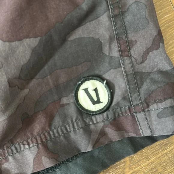 Vuori Gray and Black Athletic Swim Shorts - Picture 3 of 3